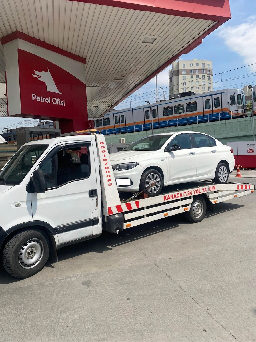 Fiat Egea sedan araç çekme hizmeti İstanbul