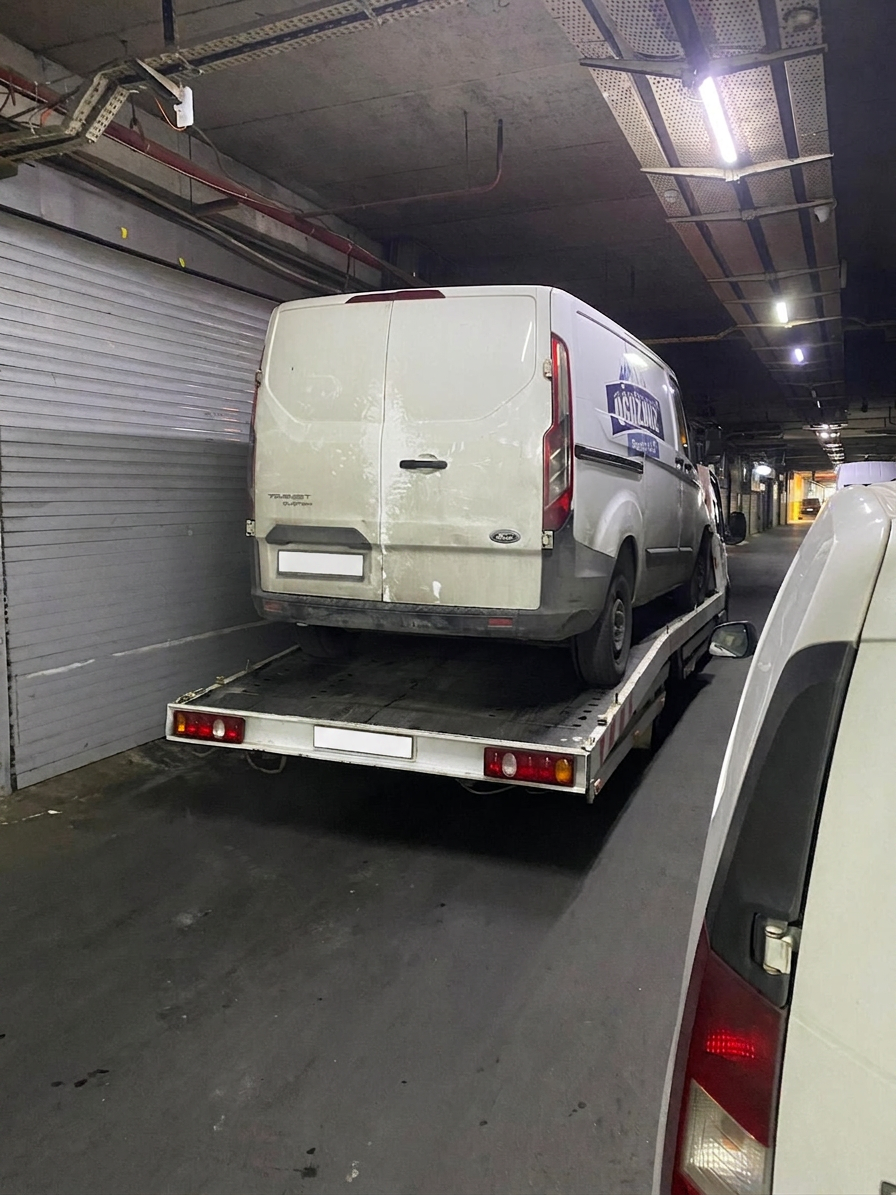 Renault Master ticari araç çekme